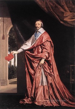 Philippe de Champaigne Painting - Cardinal Richelieu Philippe de Champaigne
